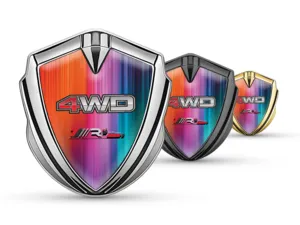 Badge Fender 3D Look Corse Lucido Emblema 3D